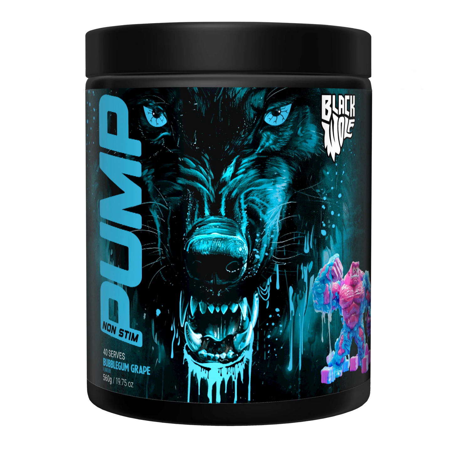 BLACK WOLF PUMP - NON STIM PRE WORKOUT