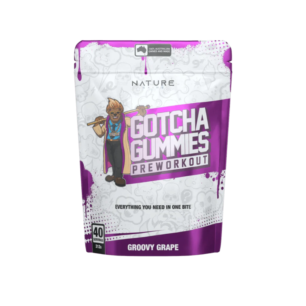 NATURE GAINS GOTCHA PRE-WORKOUT GUMMIES