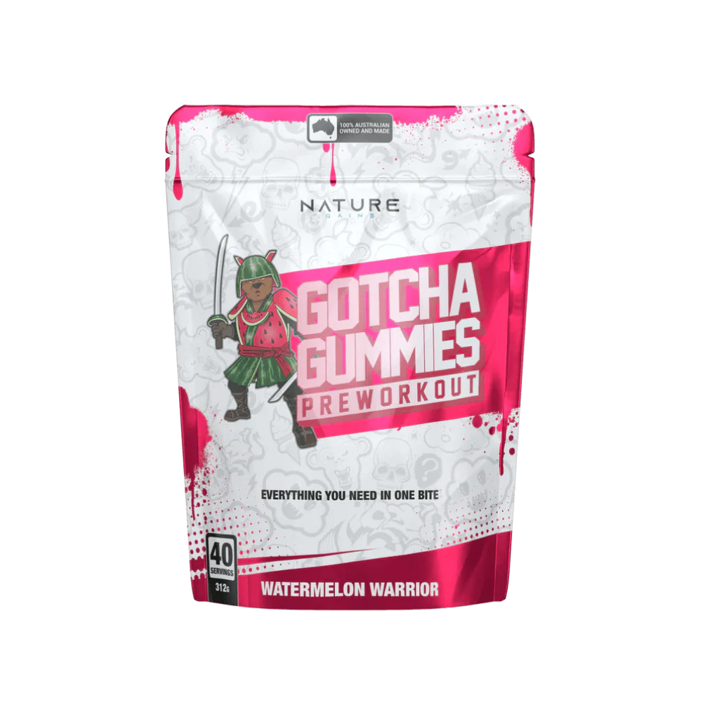 NATURE GAINS GOTCHA PRE-WORKOUT GUMMIES