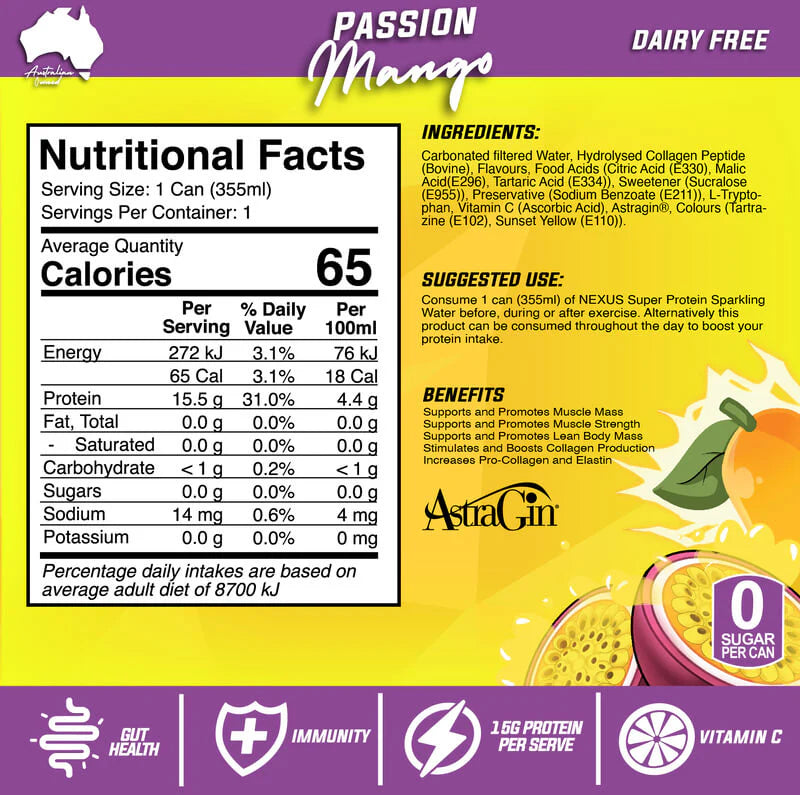 NEXUS SUPER PROTEIN WATER RTD