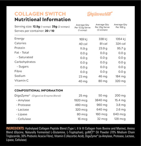 SWITCH COLLAGEN PROTEIN