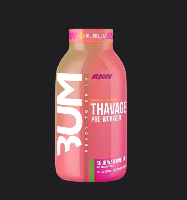 BUM THAVAGE PRE-WORKOUT RTD