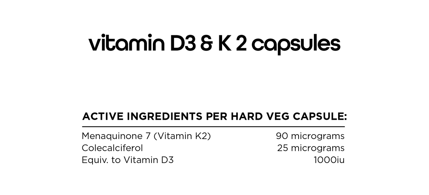 SWITCH VITAMIN D3+K2 - 60 CAPSULES