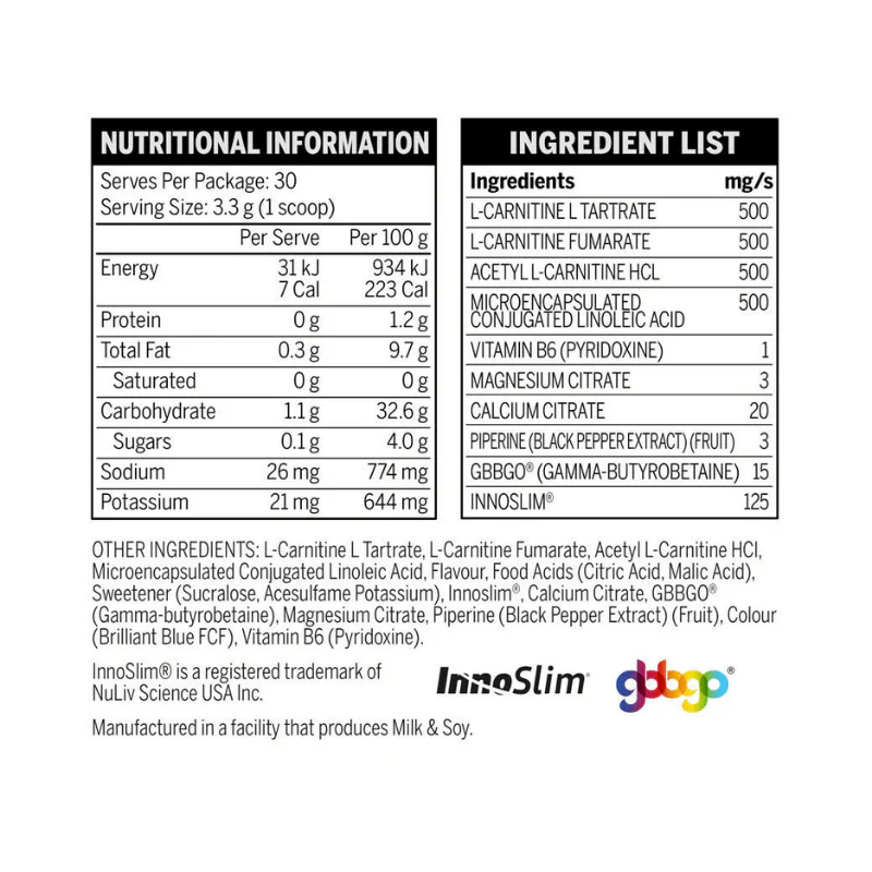 EMRALD LABS CARNITINE+