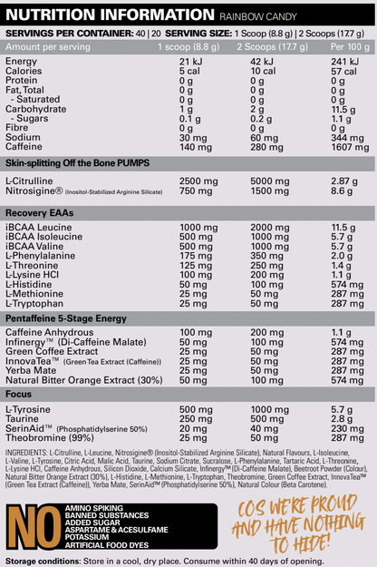 EHPlabs PRIDE Pre-Workout