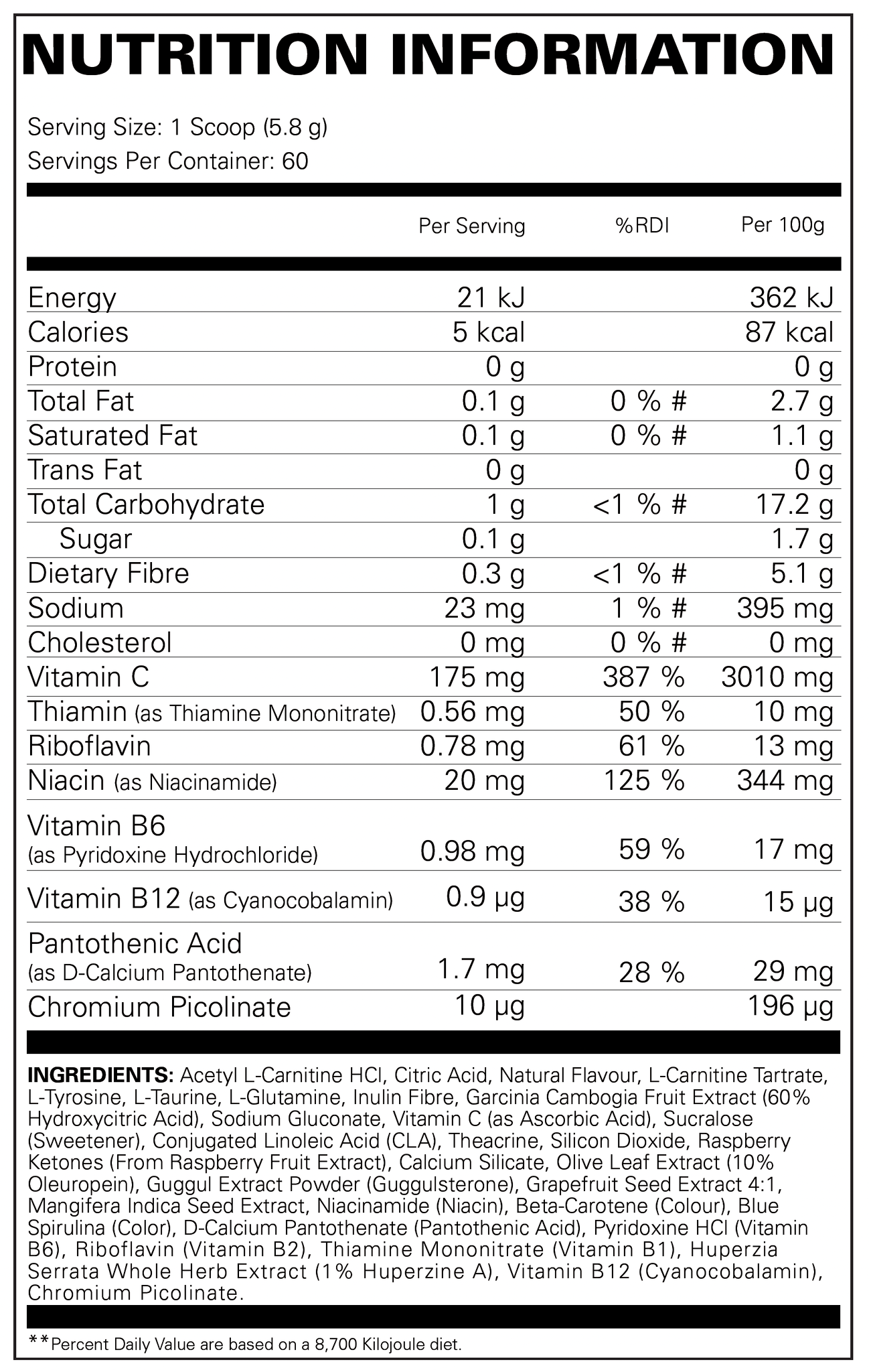 EHPlabs OXYSHRED Non-Stim