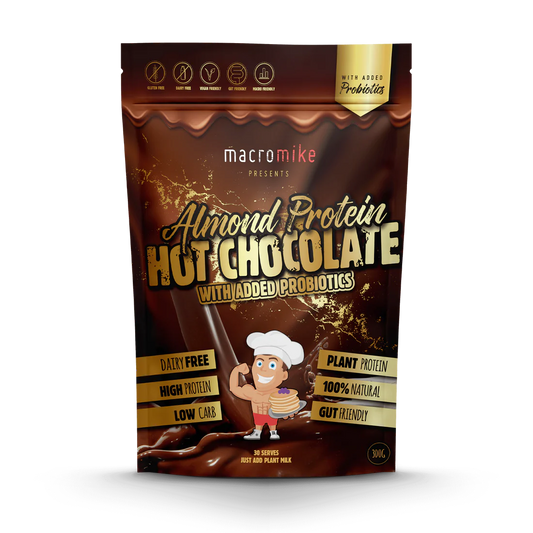 MACRO MIKE ALMOND PROTEIN Probiotic Hot Chocolate