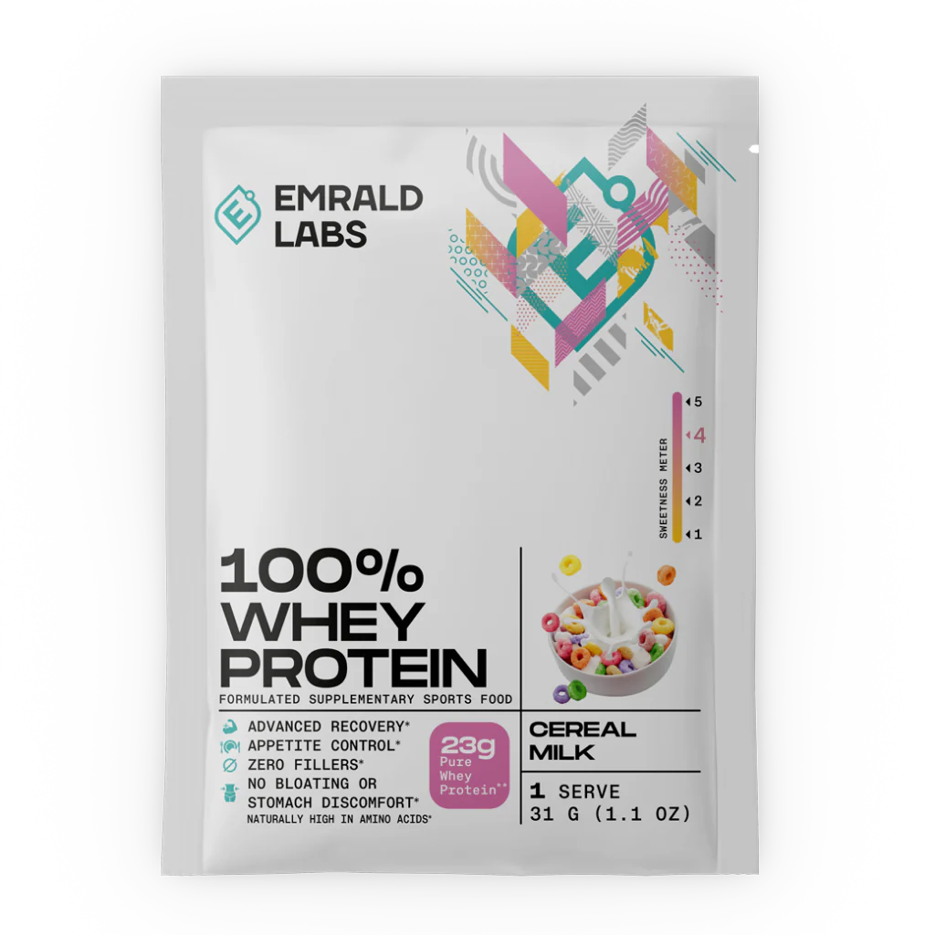 EMRALD LABS 100% WHEY PROTEIN Sample Packs