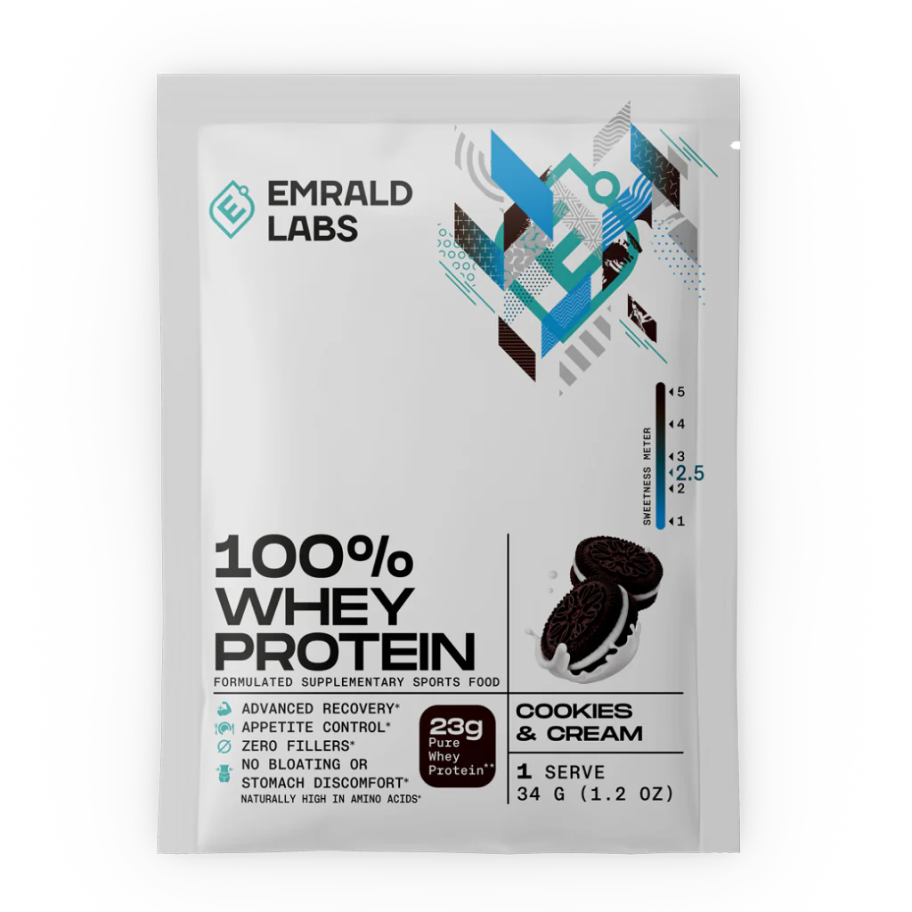 EMRALD LABS 100% WHEY PROTEIN Sample Packs