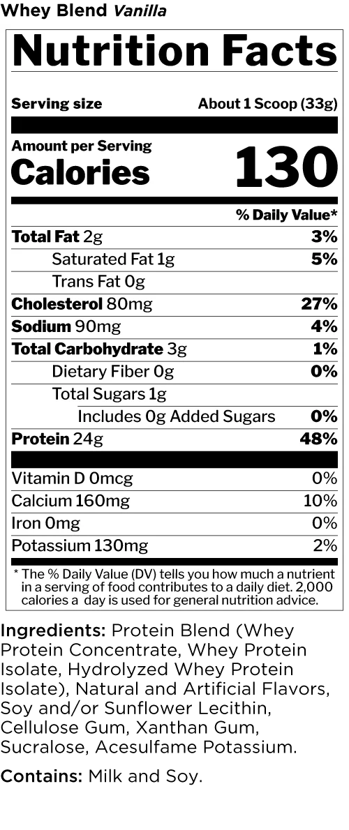 RULE1 WHEY BLEND PROTEIN