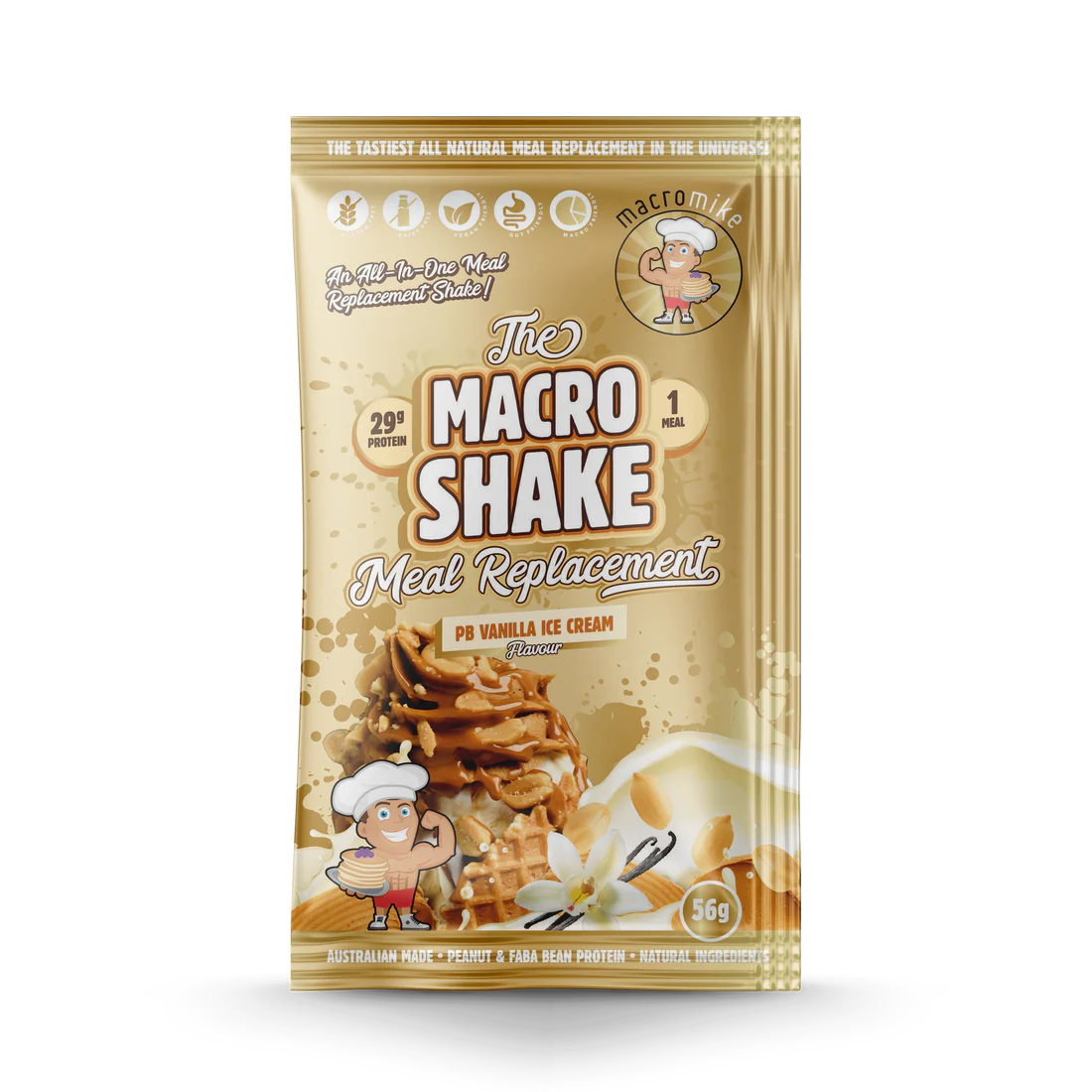 MACRO MIKE SHAKE Meal Replacement (12x50g)
