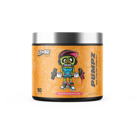 ZOMBIE LABS PUMPZ NON-STIM PRE WORKOUT MINI TUB