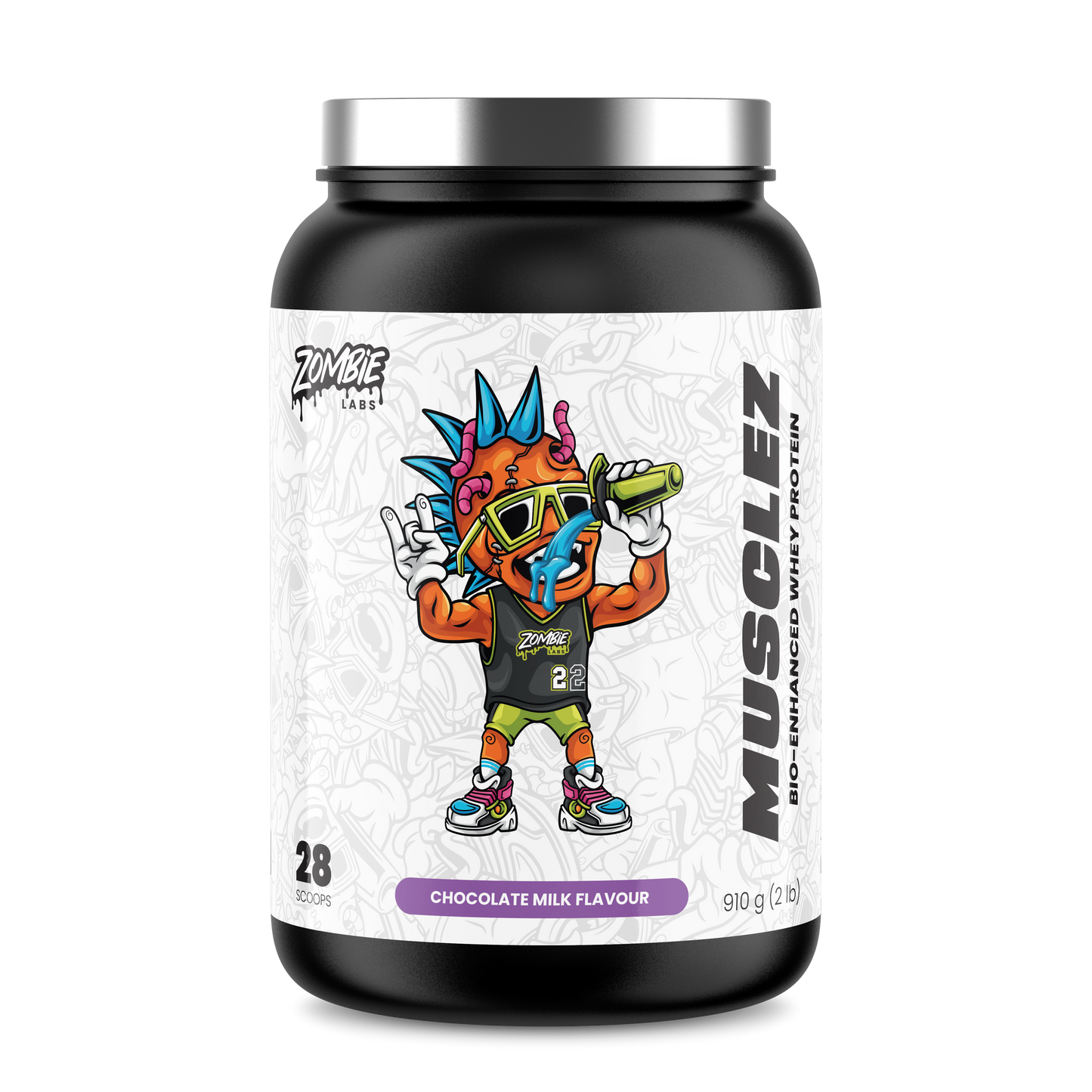 ZOMBIE LABS MUSCLEZ Bio-Enhanced Whey Protein