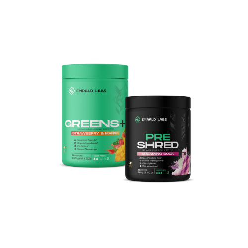 EMRALD LABS Pre Shred + Greens Bundle