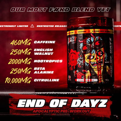 ZOMBIE LABS END OF DAYZ APOCALYPTIC PRE-WORKOUT (LIMITED EDITION)